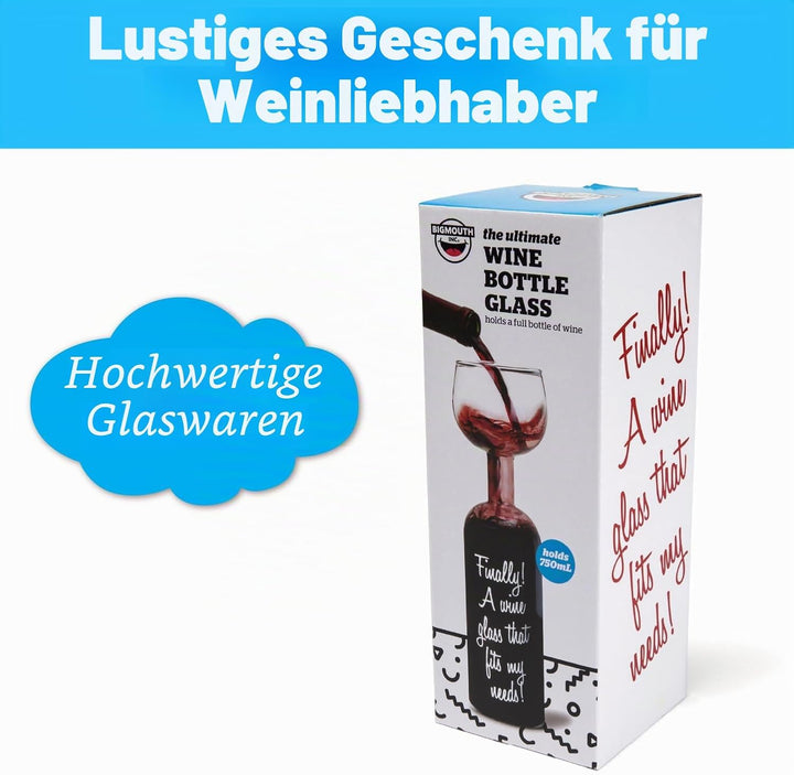 BigMouth Inc Ultimative Weinflasche Glas Ultimate, Ultimate