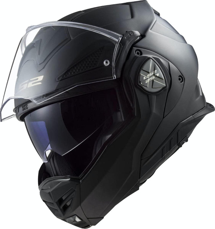 LS2, klapphelme motorrad ADVANT X solid mat black, XXL XXL solid mat black, XXL solid mat black