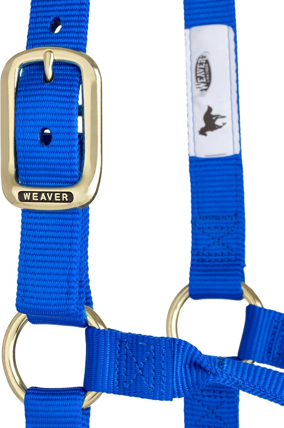 WEAVER Leather, Nicht verstellbares Halfter Blau Average Horse, Blau Average Horse