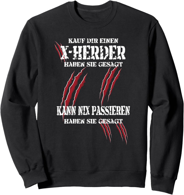 X-Herder-Mechelaar Hollandse Herder Malinois Schäferhund Sweatshirt