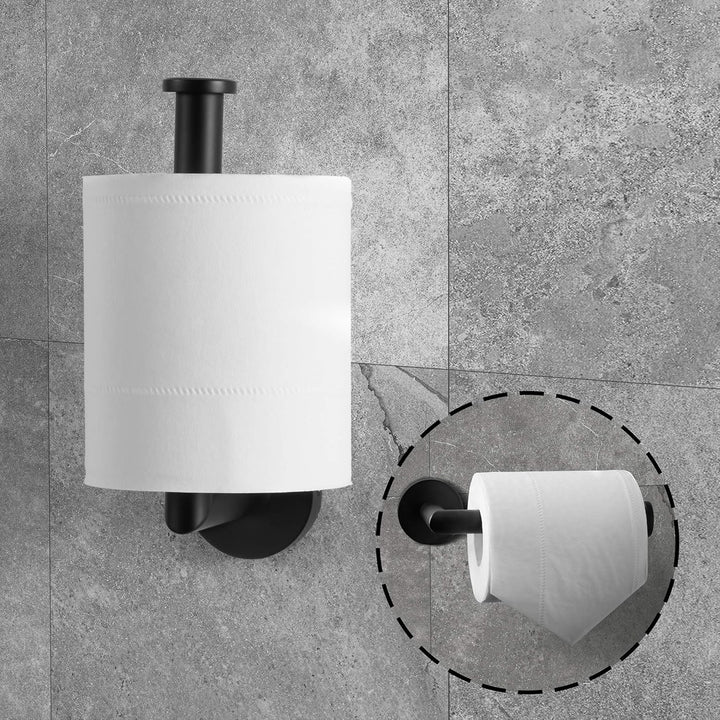 HITSLAM Toilettenpapierhalter, WC Edelstahl Klopapierhalter für Küche und Badzimmer Toilette Toilett