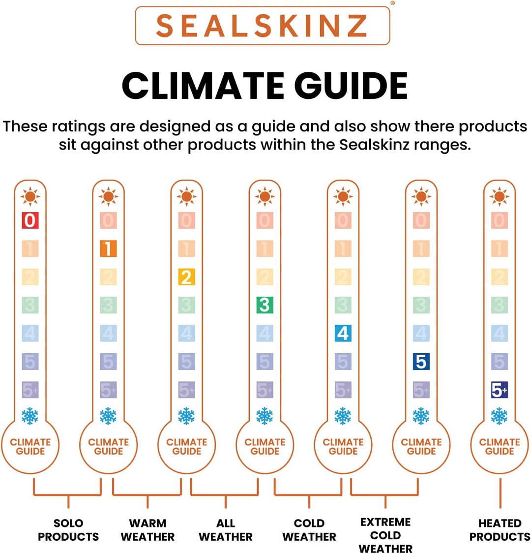 SealSkinz Unisex Waschhandschuh Walpole Handschuh, Winddicht, für kaltes Wetter Grösse XXL Olivgrün-