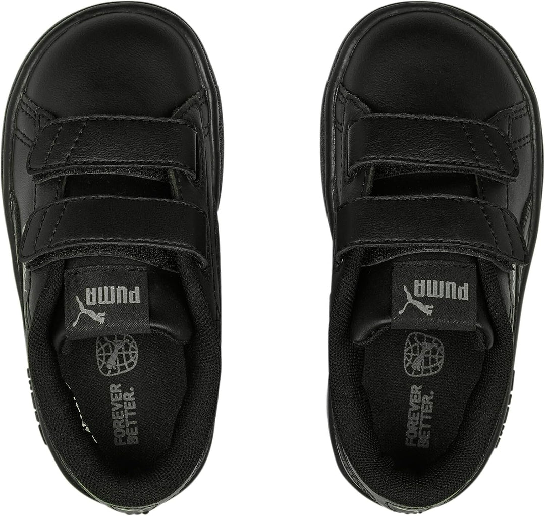 Puma Unisex Baby Puma Smash 3.0 L V InfSneaker 25 EU Black Shadow Gray, 25 EU Black Shadow Gray