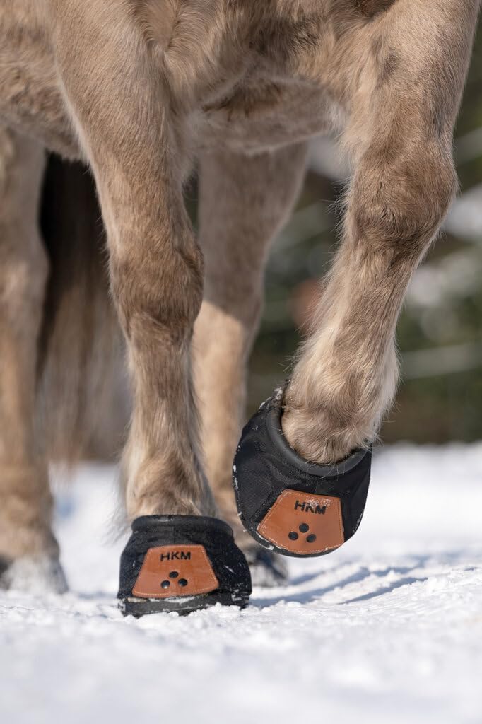 HKM 79559100.1405 Hufschuh, schwarz 2 Braun, 2 Braun