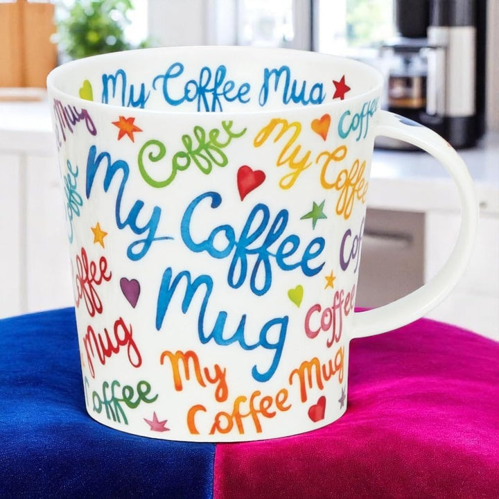 Dunoon My Coffee Becher Cairngorm aus Knochenporzellan, 0,48 l