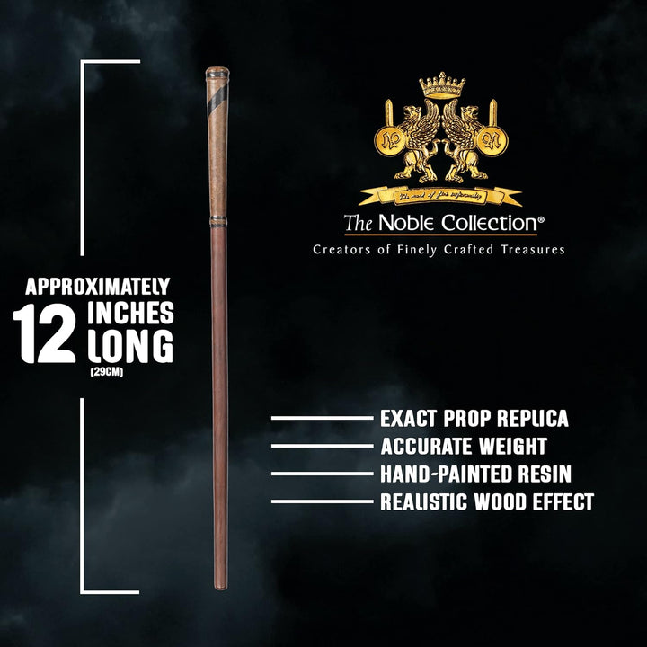 The Noble Collection - Lavender Brown Character Wand - 15in (38cm) Wizarding World Wand with Name Ta