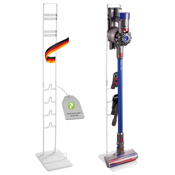 Perfect, Staubsauger-Ständer, Standfuss Organizer für Dyson V6 Pro, V7, V8, Cyclone Fluffy/Absolute,
