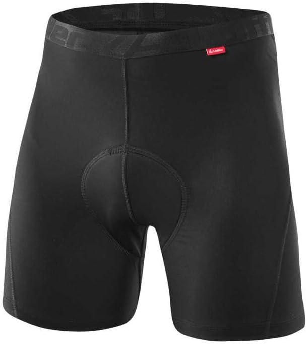 LÖFFLER Herren Elastic 2.0 Unterhose mit Sitzpolster Radhose Bike Shorts Schwarz 46, Schwarz 46