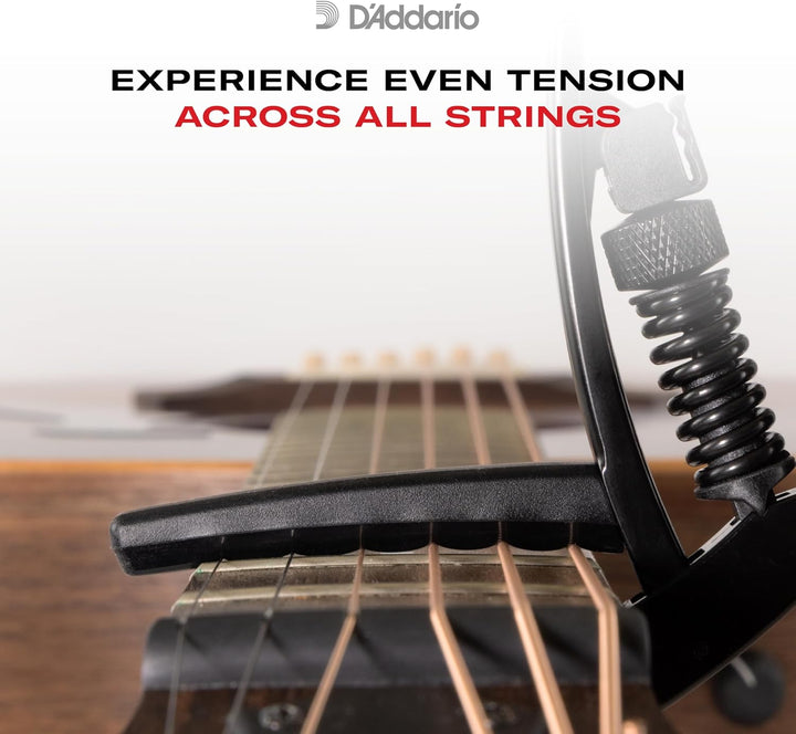 D'addario/D'addario ns Künstler Kapodaster schwarz Auslöser, schwarz Auslöser