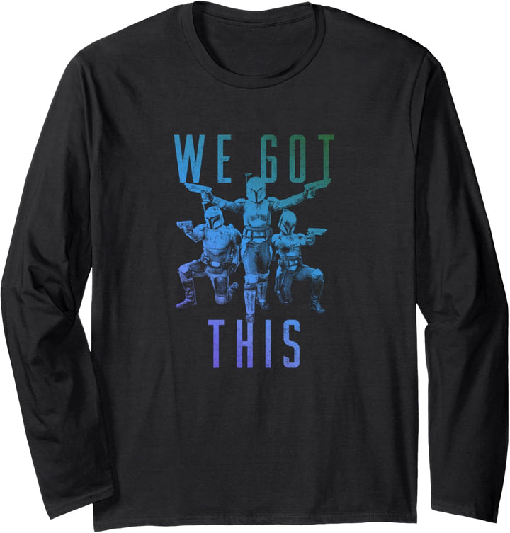 Star Wars: The Mandalorian We Got This Poster Langarmshirt