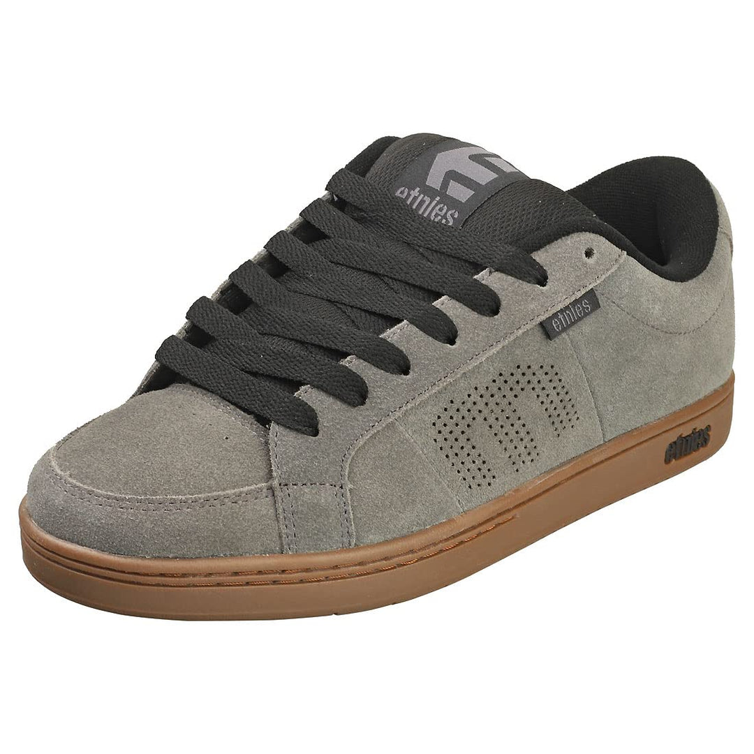 Etnies Herren Kingpin Skateboardschuhe 38 EU Grau Schwarz, 38 EU Grau Schwarz