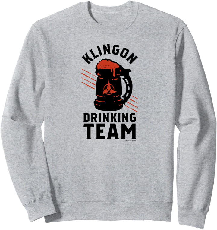 Star Trek Klingonisches Trinkteam Sweatshirt