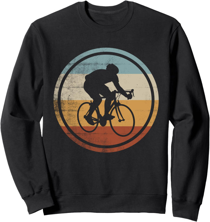 Retro Vintage Radfahrer Design Rad Radfahren Sweatshirt