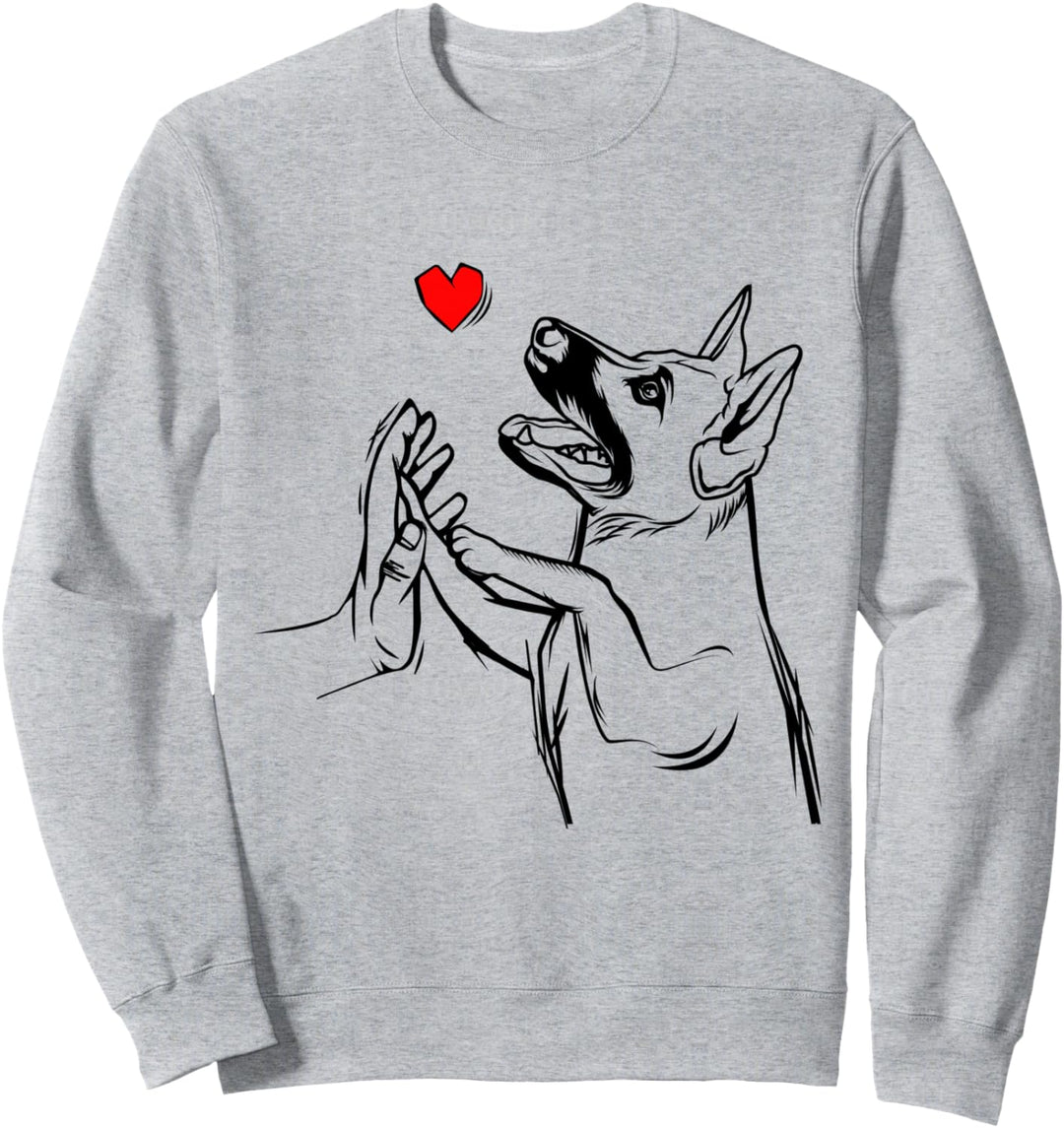Deutscher Schäferhund Liebe Hunde Frauchen Herrchen Sweatshirt