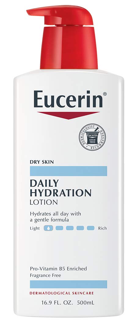 Eucerin Daily Hydration Lotion - Light-Weight Full Body Lotion for Dry Skin - 16.9 fl. oz. Pump Bott