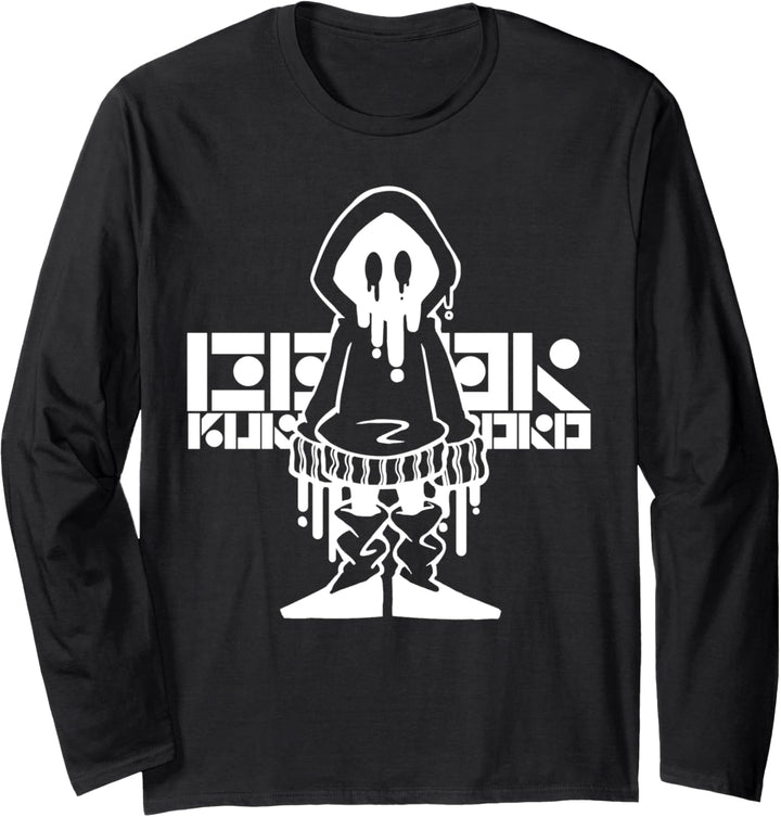 nog-T-0002-Schlammschwarz Langarmshirt