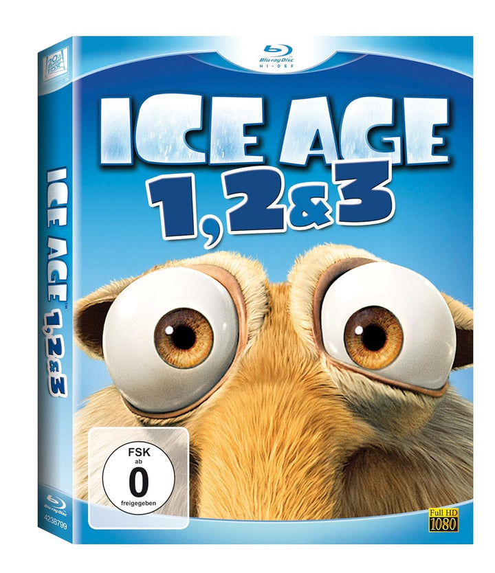 Ice Age 1, 2 &amp; 3 [Blu-ray], Blu-ray