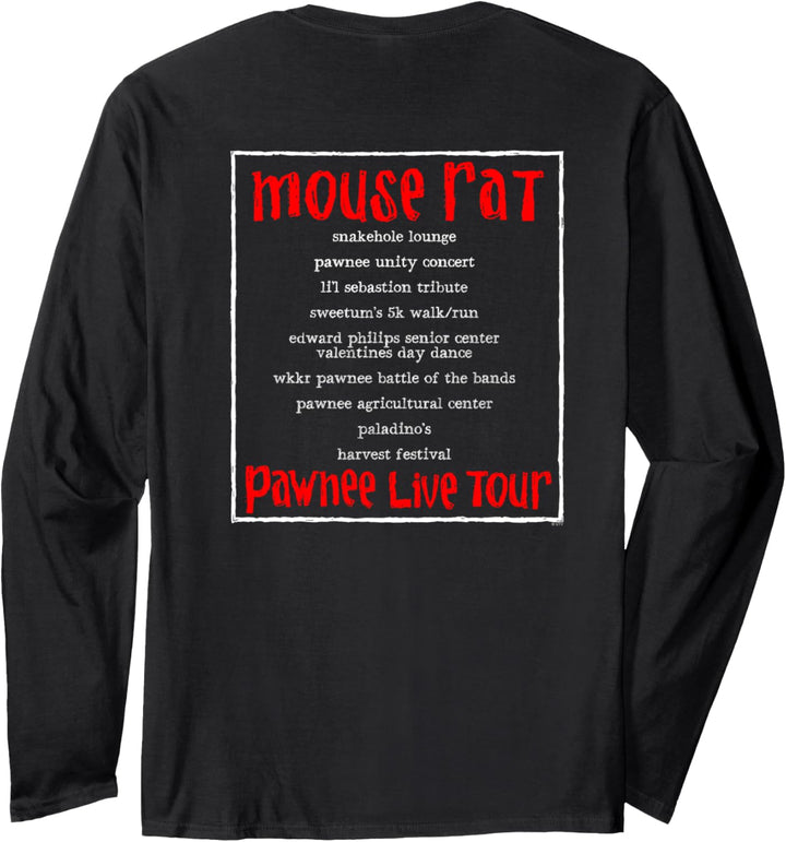 Parks & Recreation Maus Ratte Pawnee Tour Langarmshirt