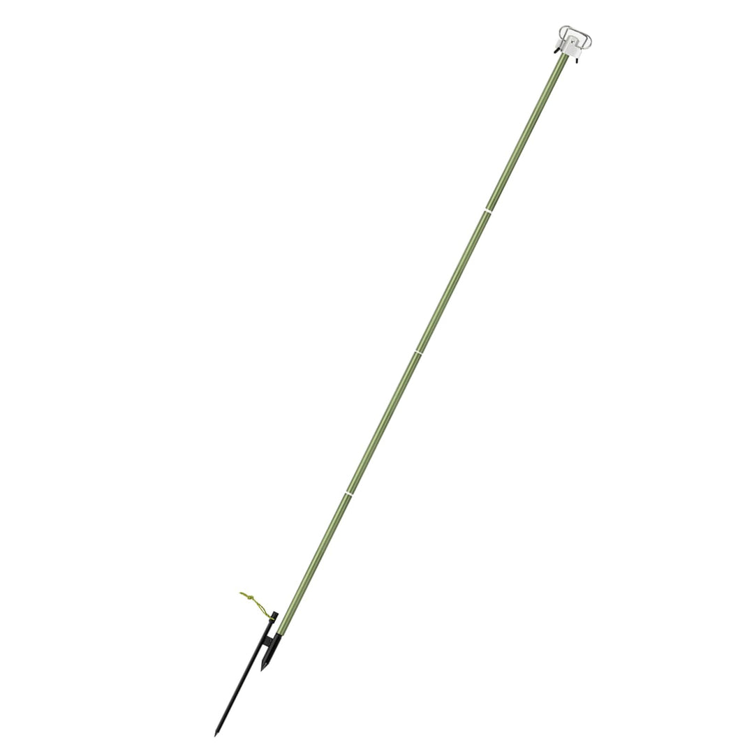 lyrlody Klappbarer Campinglampenmast, Aluminiumlegierung Campinglaternenständer, Klappbarer Lichtstä