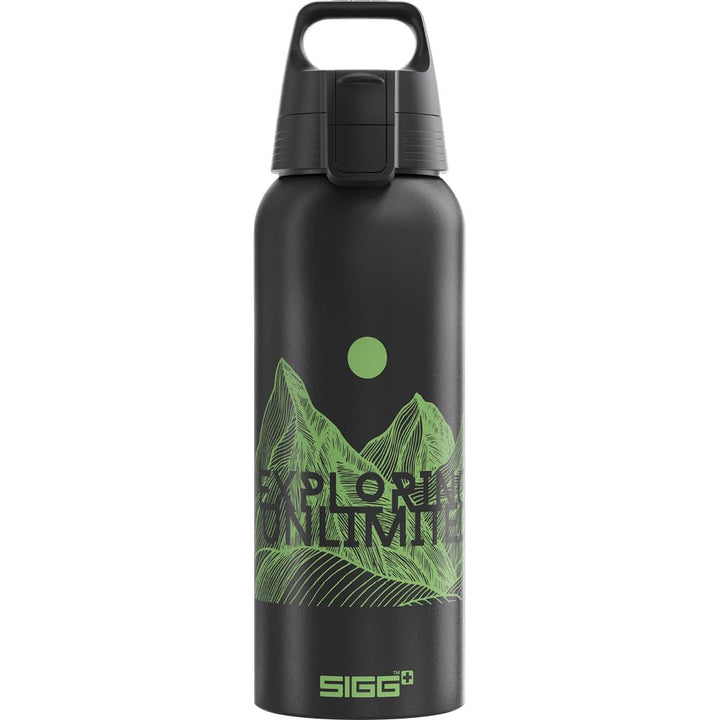 Sigg - Alu Trinkflasche - WMB ONE - Made in Switzerland - ClimatePartner Zertifiziert - Kohlensäure