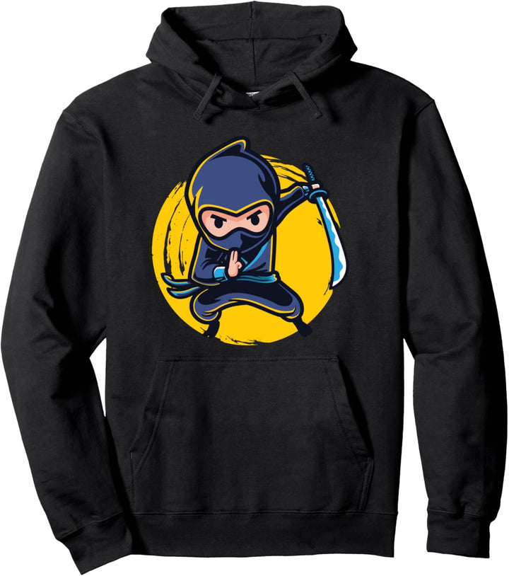 Sinobi Ninja Samurai Japan Kämpfer Japanische Kampfkunst Pullover Hoodie