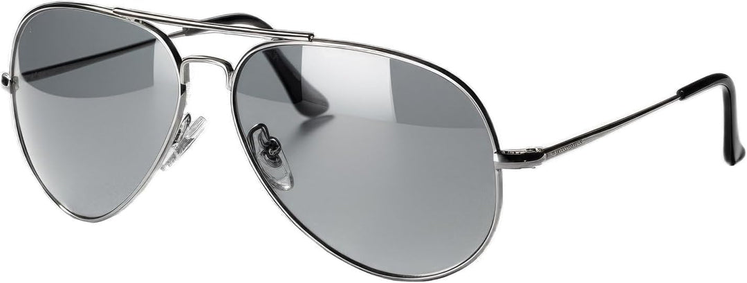 Maskworld Top Gun Accessoire-Set mit Mütze, Fliegerbrille &amp; Dog Tag - Kostüm-Zubehör Kampfpilot für
