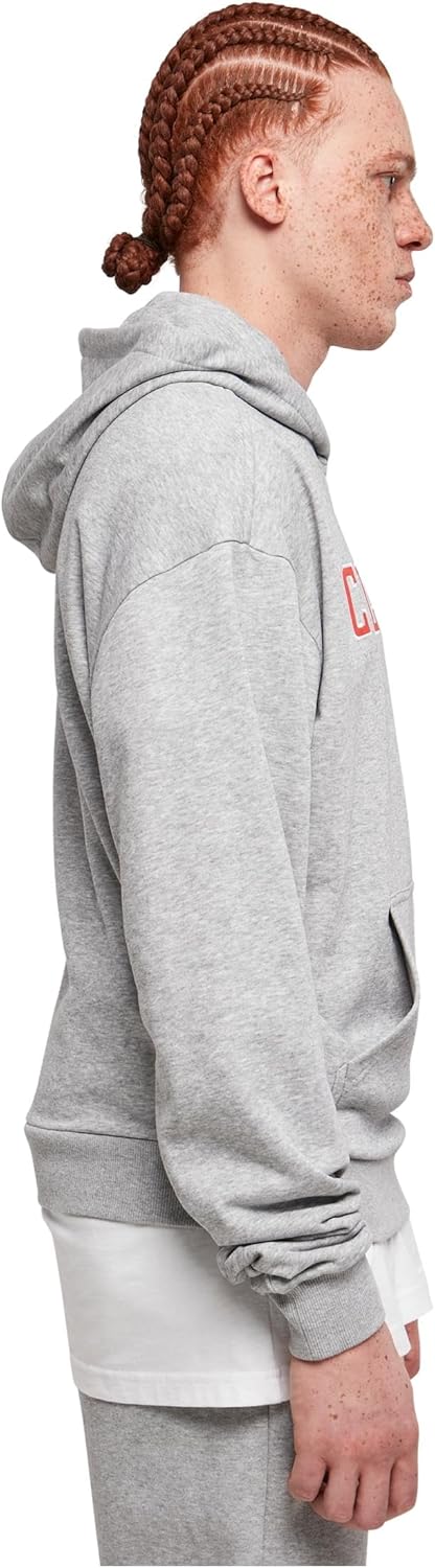 Urban Classics Herren Kapuzenpullover, Grau
