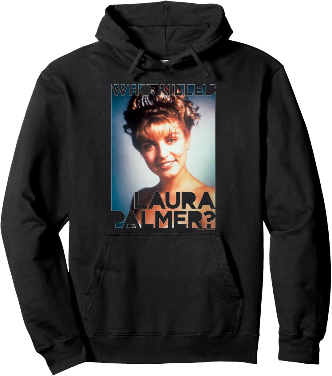 Twin Peaks Laura Palmer Portraittext Pullover Hoodie
