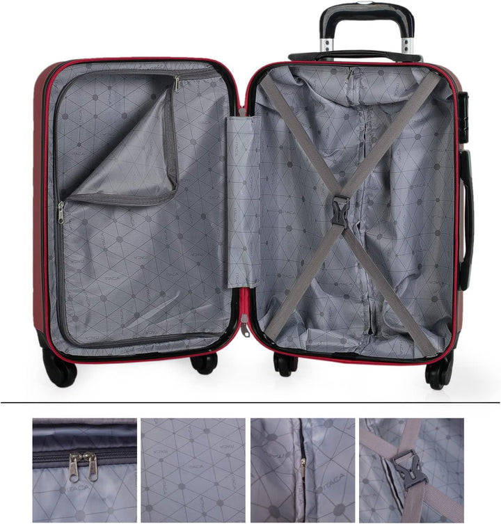ITACA - Gepäck-Sets, Reisekoffer, Reisekoffer Set, Kofferset, Hartschalenkoffer, Trolley-Set, Luggag