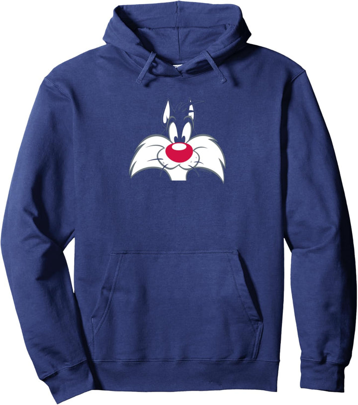 Looney Tunes Sylvester Face Pullover Hoodie