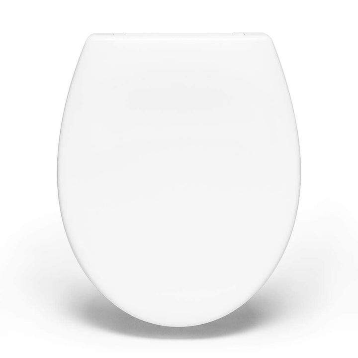 Bullseat® Toilettendeckel mit Absenkautomatik Abnehmbar weiss WC Sitz, Klodeckel Softclose, Klobrill