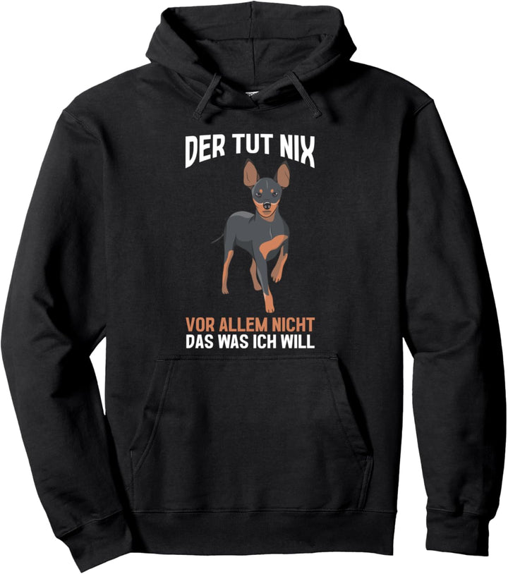Hund Pinscher Pullover Hoodie