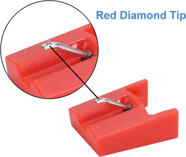 Diamant Tonnadel Austausch Plattenspieler Plattenspieler Nadel - 2 Pack - für ION ICT04RS und Crosle