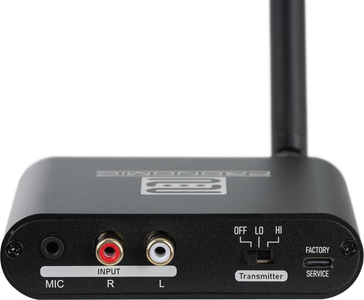 Pronomic SCBS-41 USB-C Silent Disco V2 Band Set - 1 Sender und 4 Funk Kopfhörer - 3 Kanäle mit separ