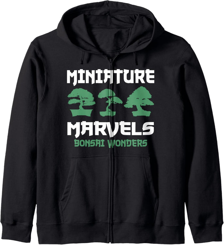Miniatur Marvels Bonsai Wonders Bonsai-Baum Kapuzenjacke