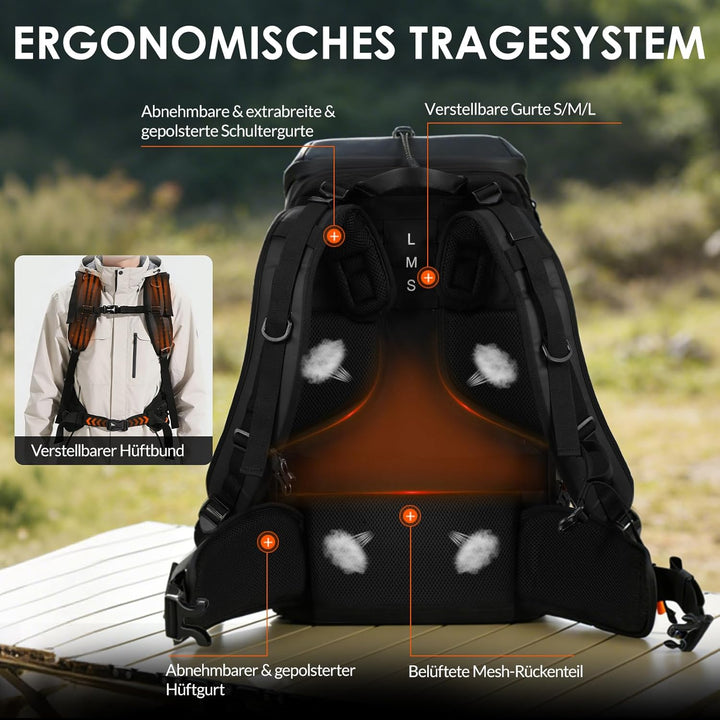 TARION Flightpro FPV Drohnen Rucksack: Professionelle Wasserdichte Rucksacktasche für FPV Racing Qua