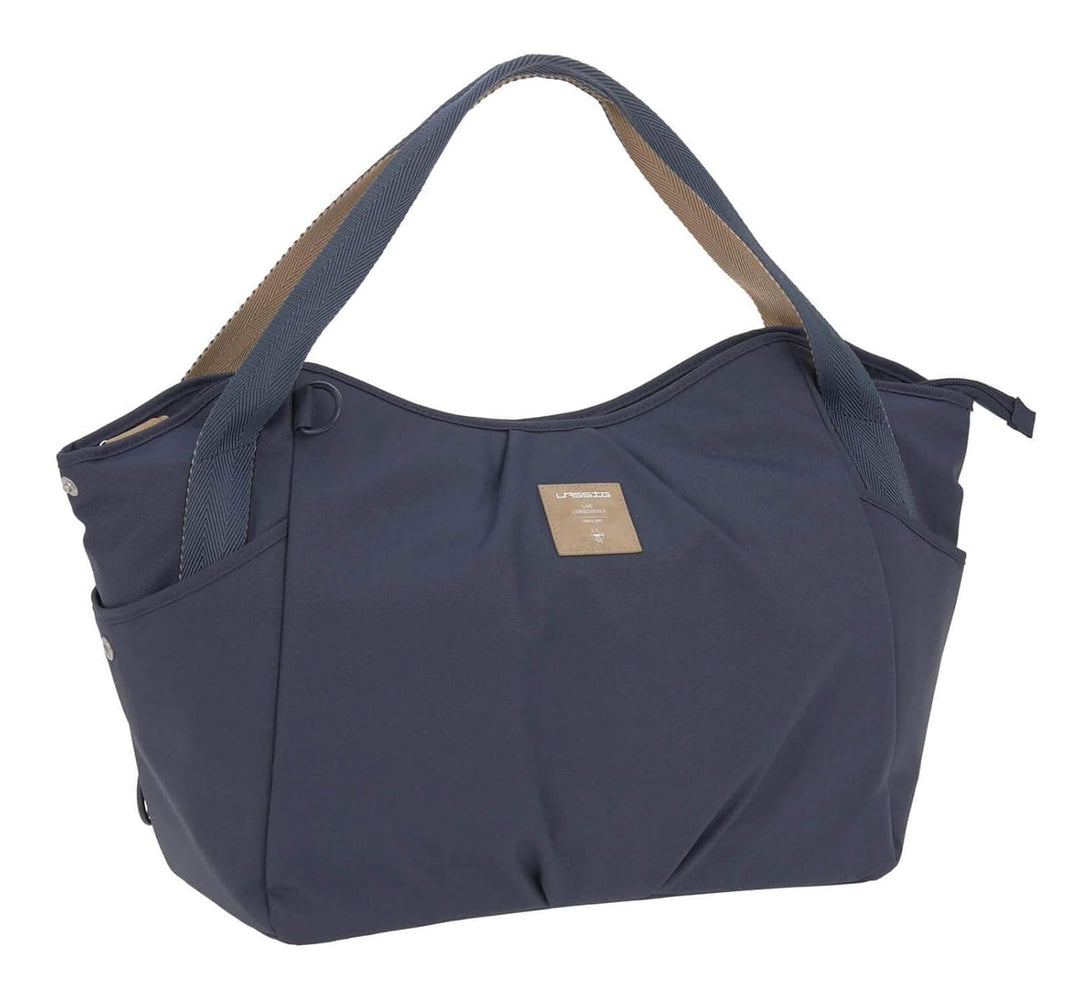 LÄSSIG Baby Wickeltasche Zwillinge Zwillingswickeltasche Babytasche Kliniktasche Wickelrucksack inkl
