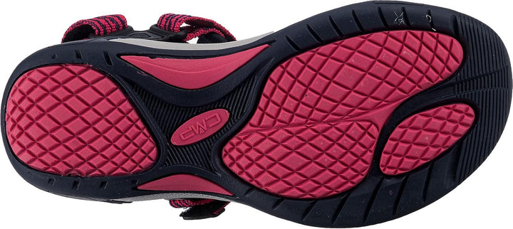 CMP Kinder Hamal Sandale Trekkingsandalen 28 EU Fragola Antracite, 28 EU Fragola Antracite