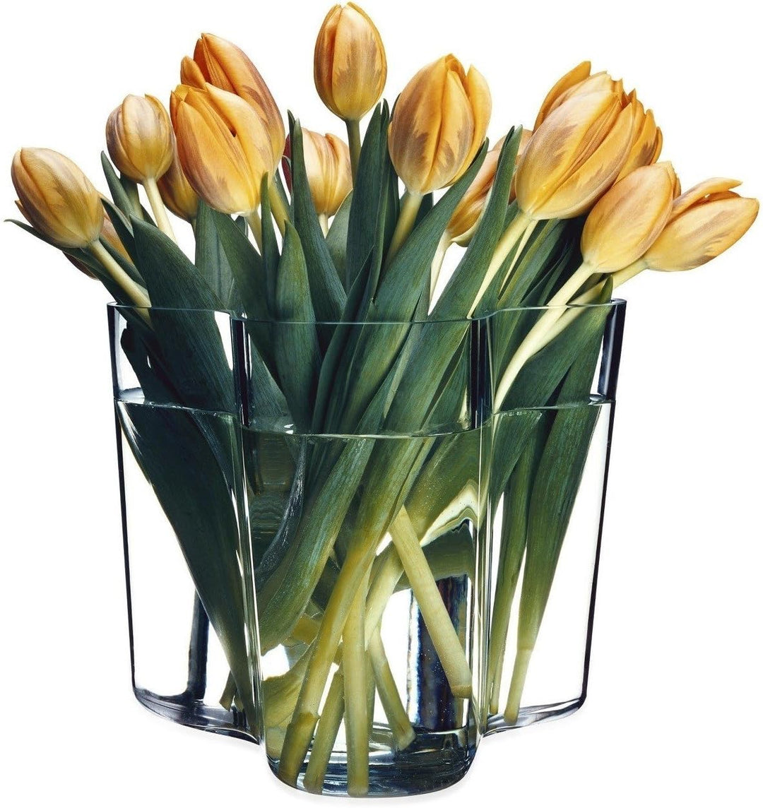 Iittala Vase Aalto 160 mm Klar aus Glas, 160 mm
