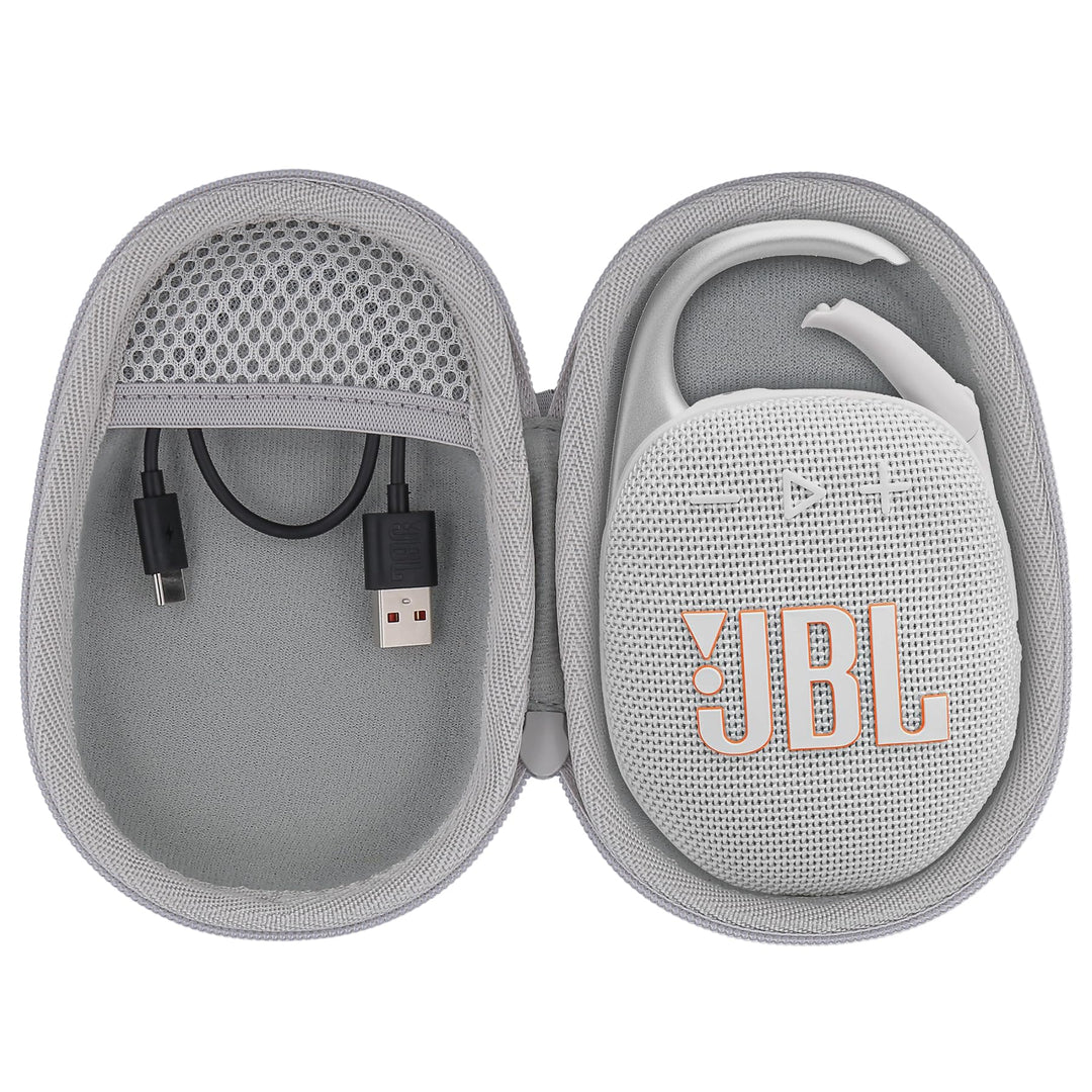 co2CREA Hart Reise Schutz Hülle Etui Tasche für JBL Clip 5 /JBL Clip 4 / JBL Clip 4 Eco Tragbare Blu