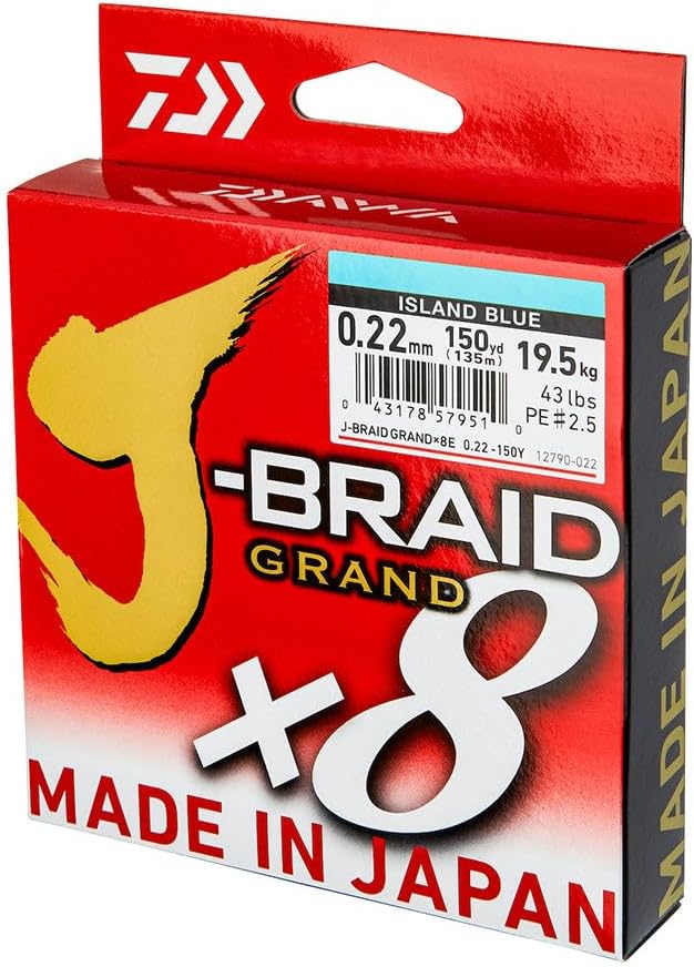Daiwa J-Braid Grand X8E 0.16mm-270m IB