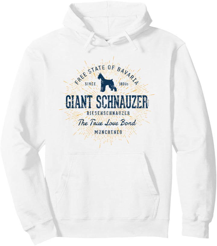 Giant Schnauzer Vintage Riesenschnauzer Pullover Hoodie