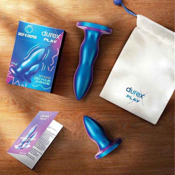 DUREX Toy - Set Plug ANAL DEEP &amp; Deeper