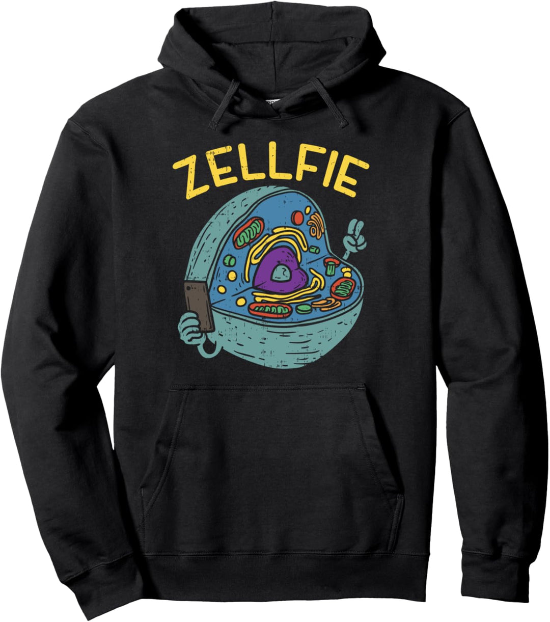 Biologie Student Lehrer Lustiges Zell fie Wortspiel Pullover Hoodie