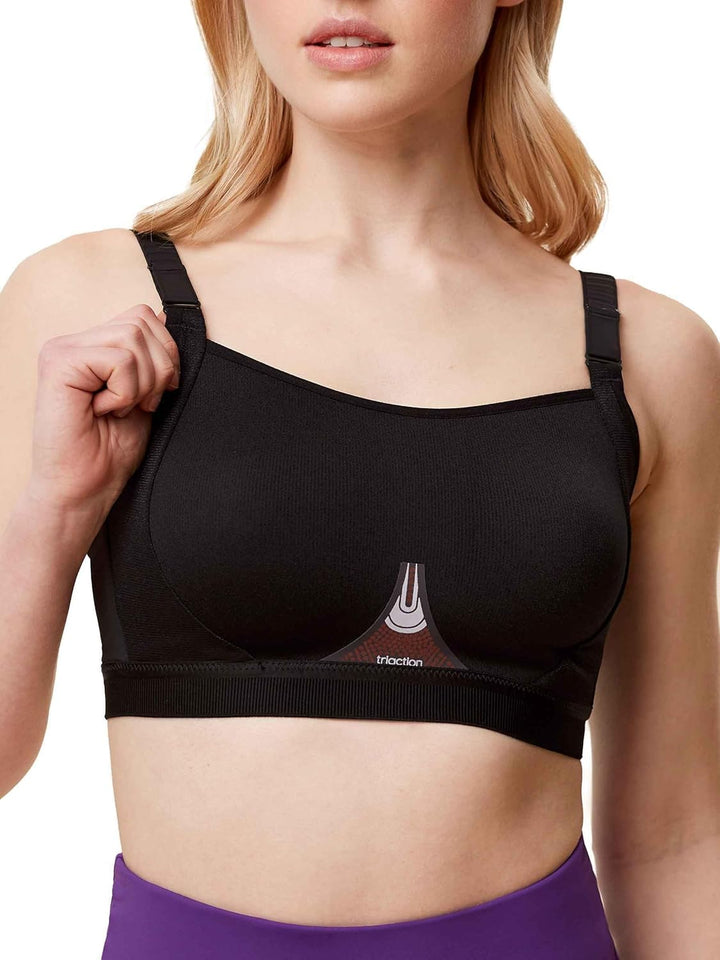 TriAction Damen Gravity Lite N Ex Sports Bra 90C Schwarz, 90C Schwarz