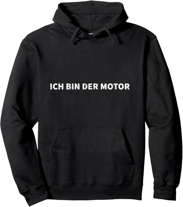 Ich bin der Motor Cycle Spruch Velo Evolution Radfahrerin Pullover Hoodie