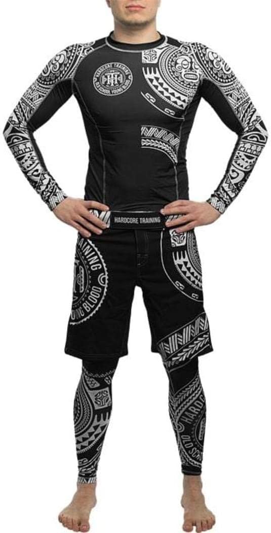 Hardcore Training Fight Shorts Kurze Hose Herren MMA BJJ Grappling Fitness Boxen Muay Thai No Gi S B