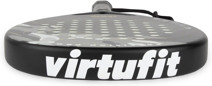VirtuFit Hybrid Padelschläger Schwarz – Gold, Schwarz – Gold