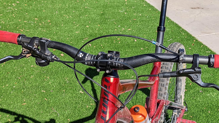 Carbon Downhill-Lenker, Mountainbike-Fahrer, MTB-Lenker 31,8, glauben Riser Bars Fahrradlenker 76 cm