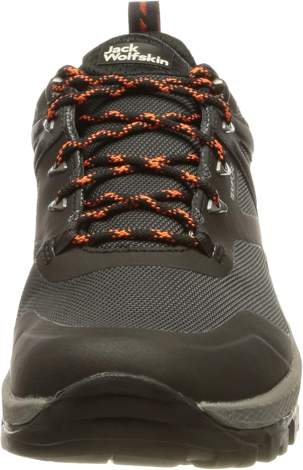 Jack Wolfskin Herren Rebellion Guide Texapore Low M Walking-Schuh 44 EU Black Orange, 44 EU Black Or